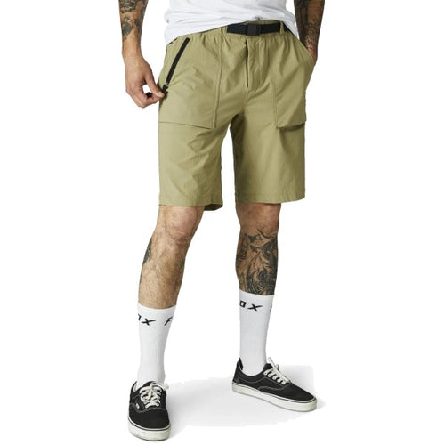 Short Survivalist Utility Beige incliné de face à gauche
