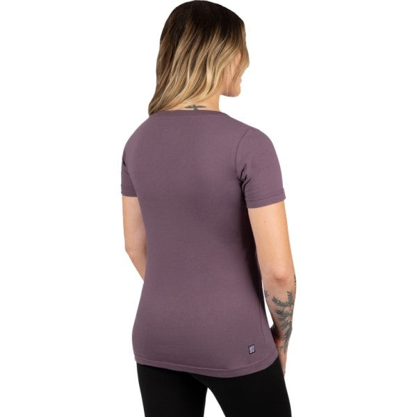 T-Shirt Ride-X Premium pour Femmes Mauve Dos