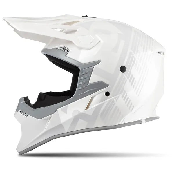 Casque Intégral de Motoneige Tactical 3.1 MTN Blanc, côté droit