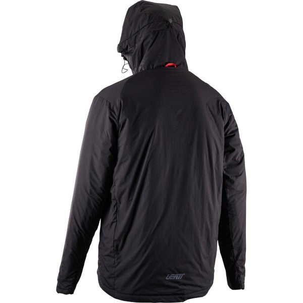 Manteau Team Leatt Noir de dos