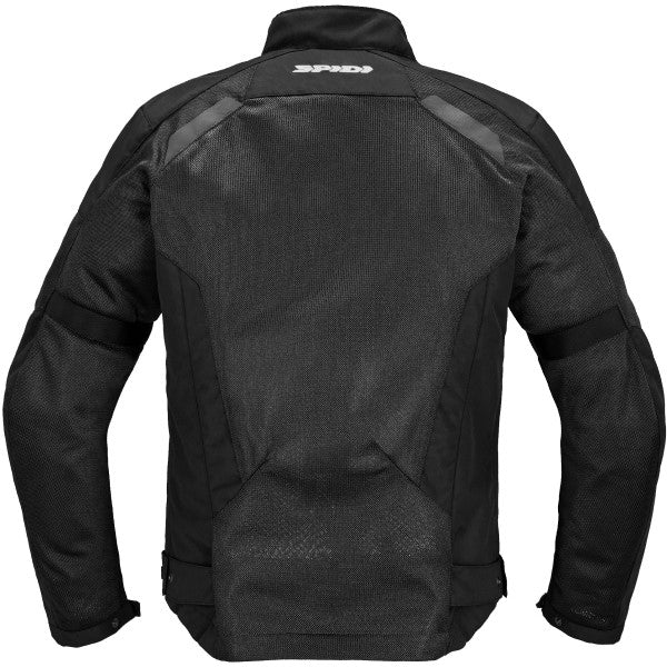 Manteau de Moto Tek Net Noir côté dos