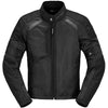 Manteau de Moto Tek Net Noir côté face