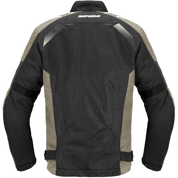 Manteau de Moto Tek Net Sable côté dos