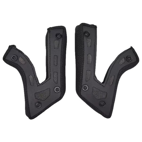 Coussinets de joue de Vélo 24 Rampage Fins Fox noir, intérieur