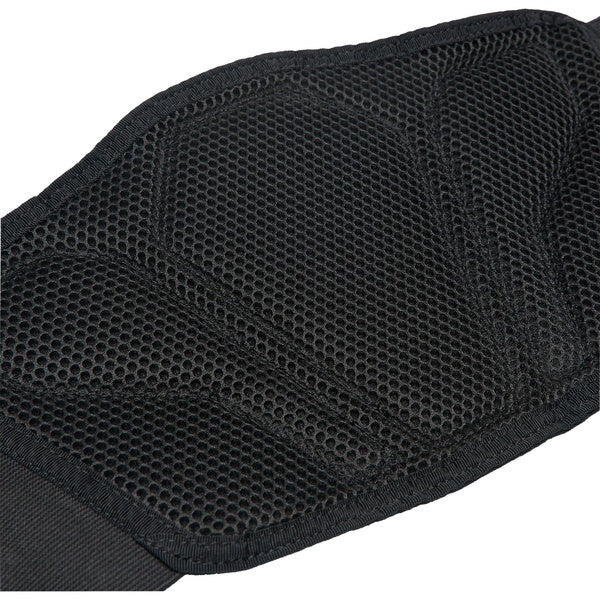 Ceinture Dorsale de Motocross Titan Sport/Fox; noir lustré