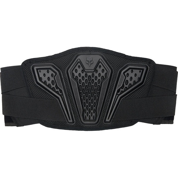 Ceinture Dorsale de Motocross Titan Sport/Fox; noir lustré