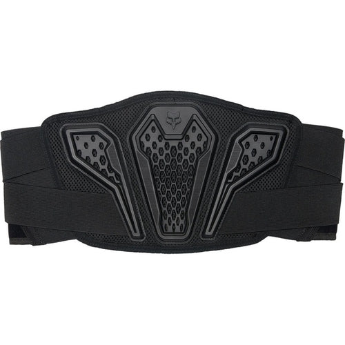Ceinture Dorsale de Motocross Titan Sport/Fox; noir lustré
