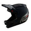 Casque de Motocross D4 Polyacrylite Shadow Timber, côté  gauche