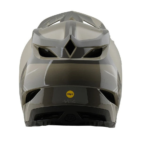 Casque de Motocross D4 Polyacrylite Shadow Beetle, Dos