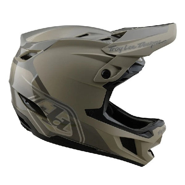 Casque de Motocross D4 Polyacrylite Shadow Beetle, côté droit