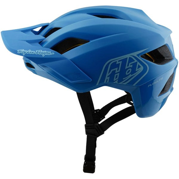 Casque Ouvert de Vélo Flowline Point MIPS Junior Bleu de droite