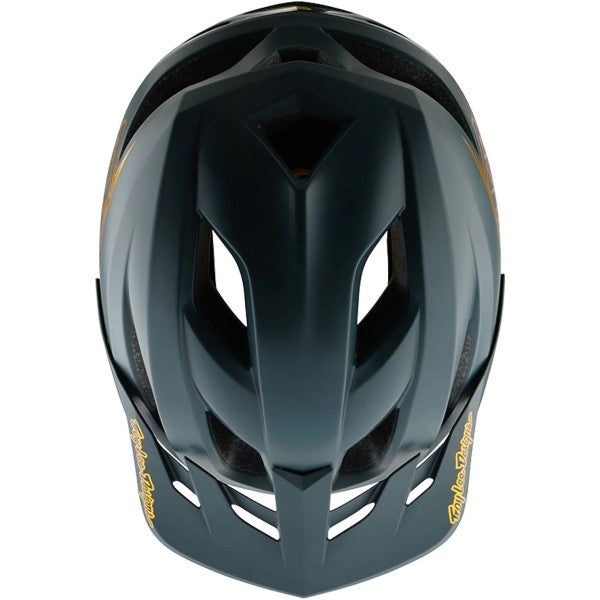 Casque Ouvert de Vélo Flowline Point MIPS Gris/Jaune au-dessus