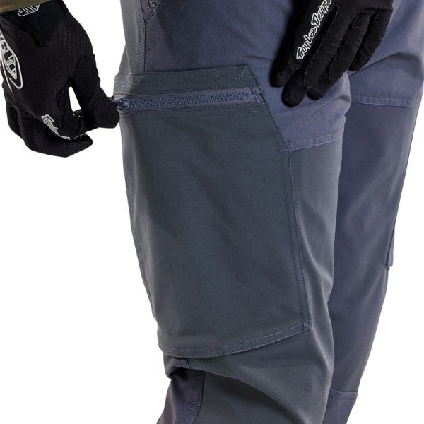 Pantalon de Vélo Ruckus Cargo Mono/troylee/bleu foncé poche/zippe