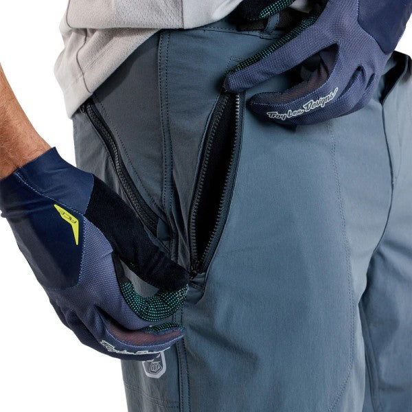 Short de Vélo Skyline Trail W/Liner Mono/Troylee/bleu/poche/zippe