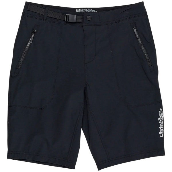 Short de Vélo Skyline Trail Shell Mono Junior Noir de face