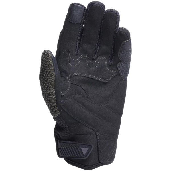 Gants de Moto Torino Vert de l'intérieur