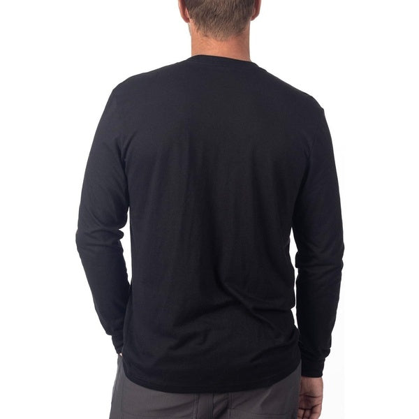 Chandail Tri-Blend/Klim/noir, de dos
