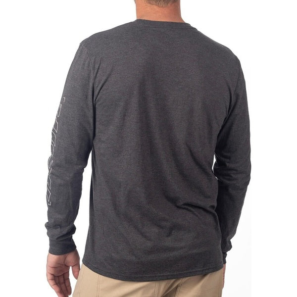 Chandail Tri-Blend/Klim/gris, de dos