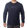 Chandail Tri-Blend/Klim/bleu foncé, de face