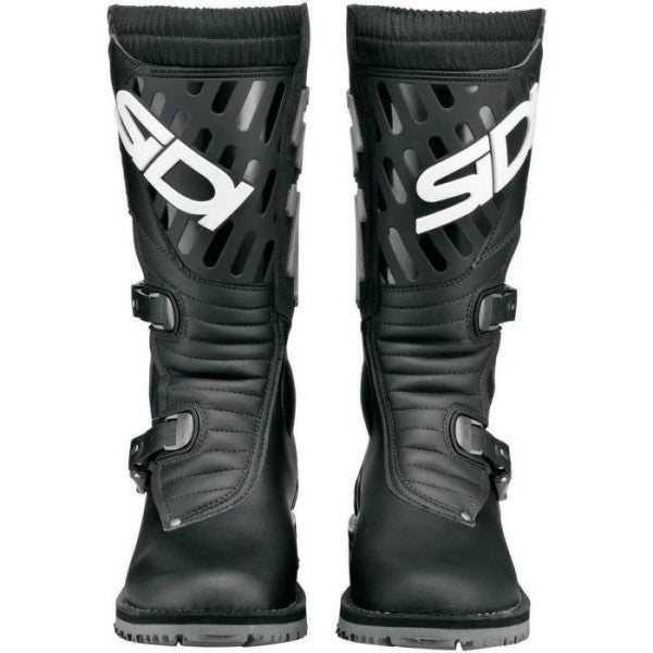 Bottes de Moto Trial Zero.2/ Sidi, noir de face