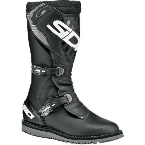 Bottes de Moto Trial Zero.2/ Sidi, noir, coté droit