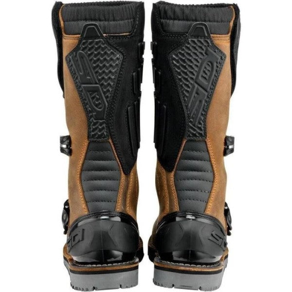 Bottes de Moto Trial Zero.2/ Sidi, brun, arrière