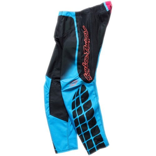 Pantalon de Motocross GP Pro Framework Junior Noir/Bleu incliné de droite