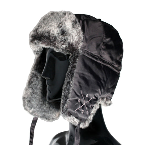 Chapeau de Trappeur de Xplore Noir, de côté