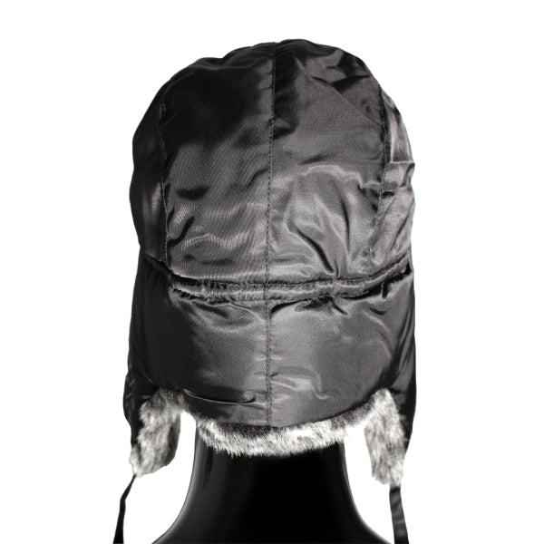 Chapeau de Trappeur de Xplore Noir, Dos