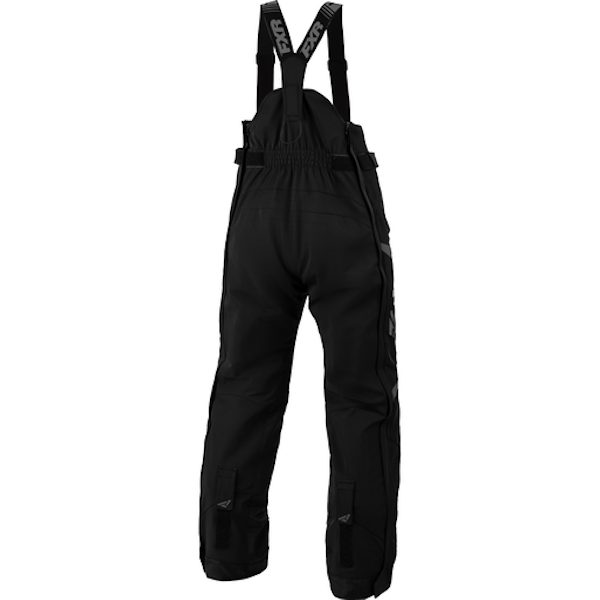 Pantalon de Motoneige Adrenaline noir blanc, de dos