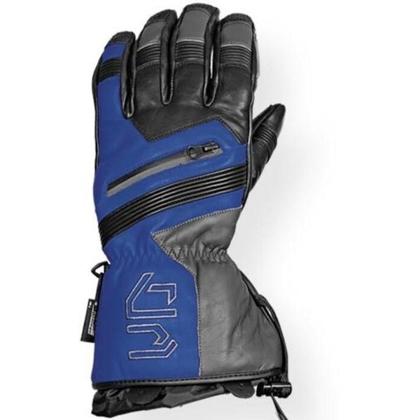 Ultra Leather Snowmobile Gloves with Fixed Liners