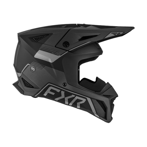 Casque de Snowcross Apex Junior/FXR/noir ops, coté droit