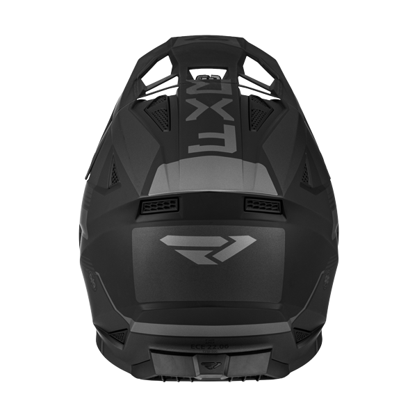 Casque de Snowcross Apex/FXR/Noir Ops, arrière