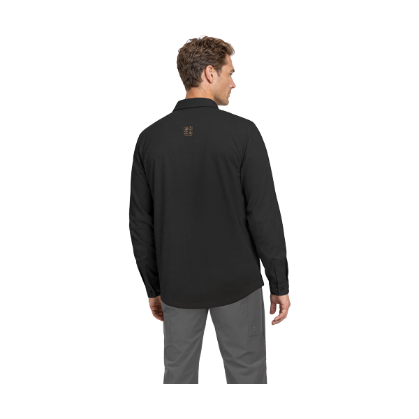 Chemise Roughneck Canvas/FXR/Noir, de dos