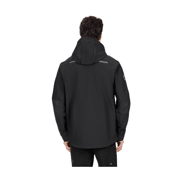 Manteau Stronghold Tech-Shell/FXR/Noir, de dos