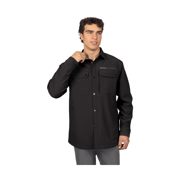 Chemise Stronghold Tech/FXR/Noir, de face
