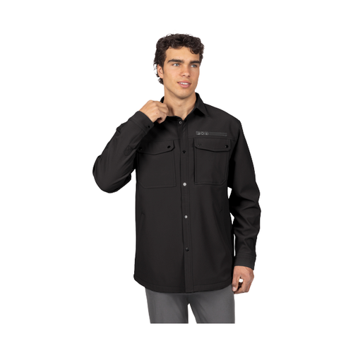 Chemise Stronghold Tech/FXR/Noir, de face
