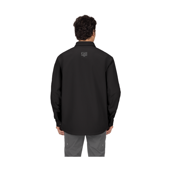 Chemise Stronghold Tech/FXR/Noir, de dos