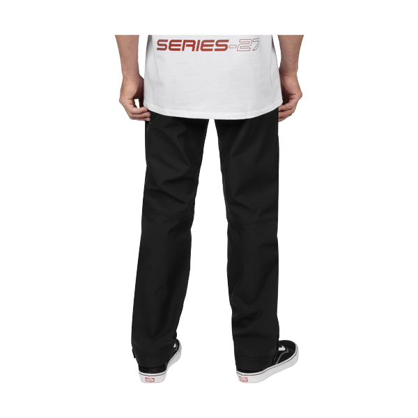 Pantalon Ascend Softshell/FXR/noir, de dos