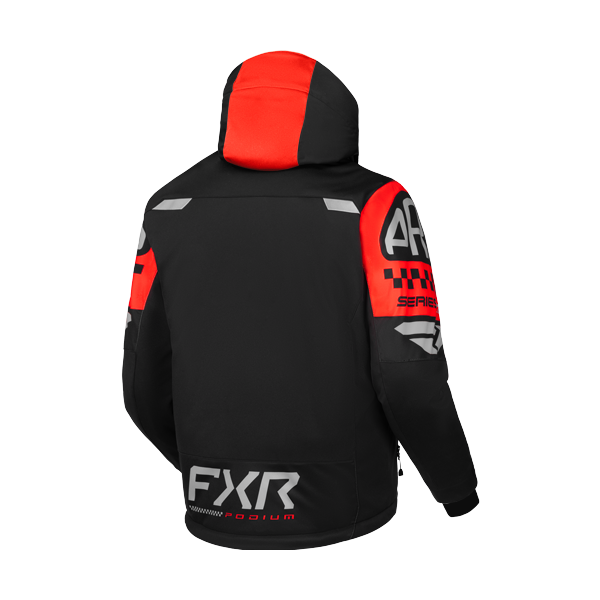 Manteau de Motoneige Podium/FXR, de dos