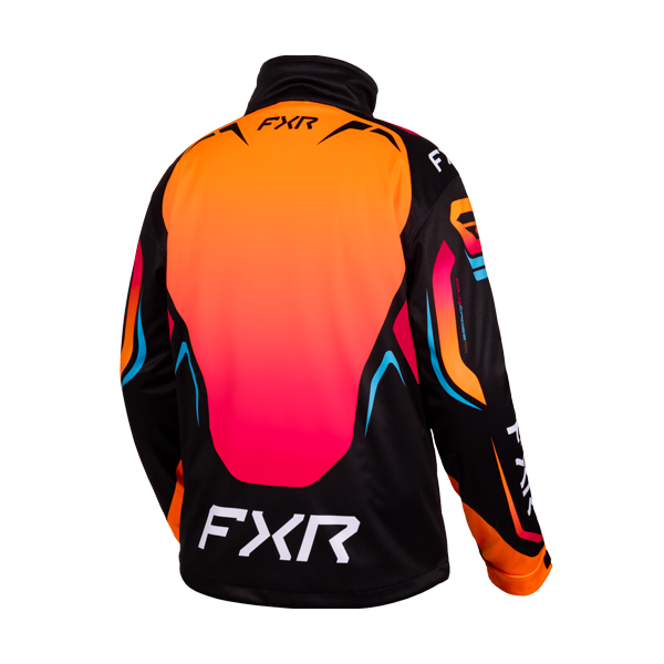 Manteau de Motoneige Cold Cross RR/FXR, Noir bleu, de face
