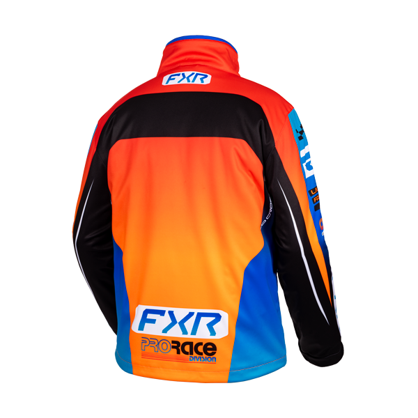 Manteau de Motoneige Cold Cross RR/FXR, orange, bleu, de dos
