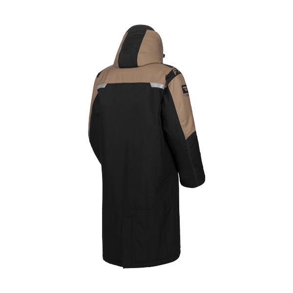 Manteau de Motoneige Isolé Warm-Up/FXR/noir, rose, brun, de dos