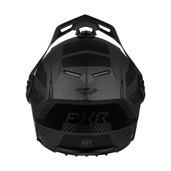 Casque Intégral de Motoneige Clutch X Pro Carbon, arrière/FXR