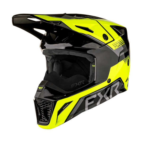 Casque de Snowcross Apex Junior/FXR/haute-visibilité, de profil
