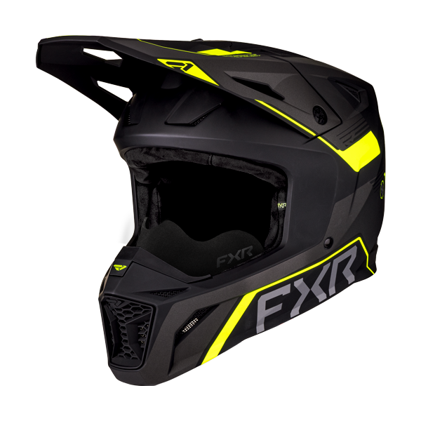 Casque de Snowcross Apex/FXR/ haute visibilité, de profil