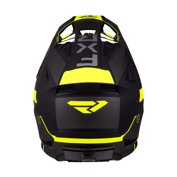 Casque de Snowcross Apex/FXR/ haute visibilité, arrière