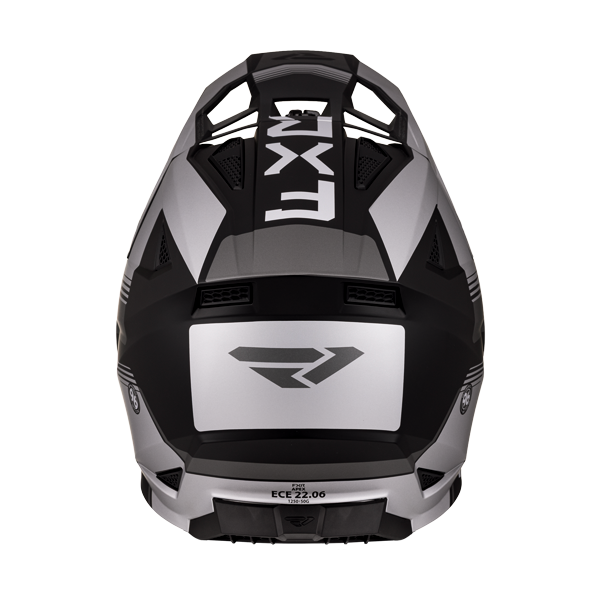 Casque de Snowcross Apex/FXR/ gris, arrière