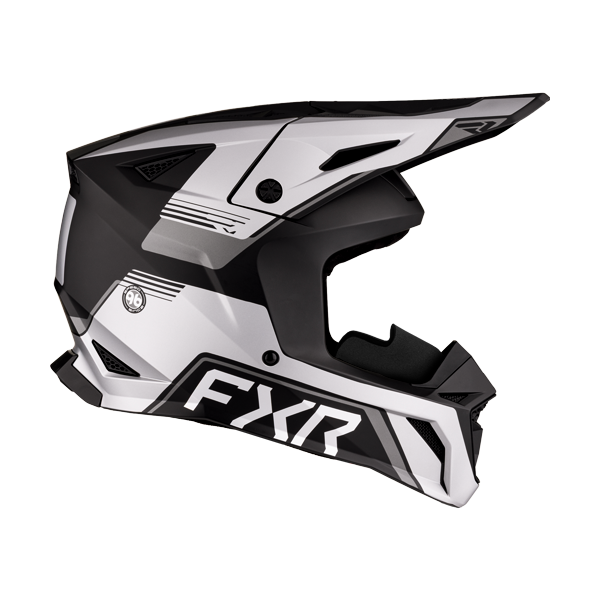 Casque de Snowcross Apex/FXR/ gris, coté droit