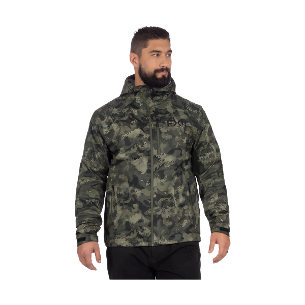 Manteau Adventure Lite Tri-Laminé/FXR/Vert cama, de face
